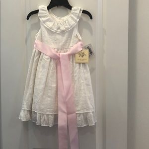 2t White Laura Ashley Dress